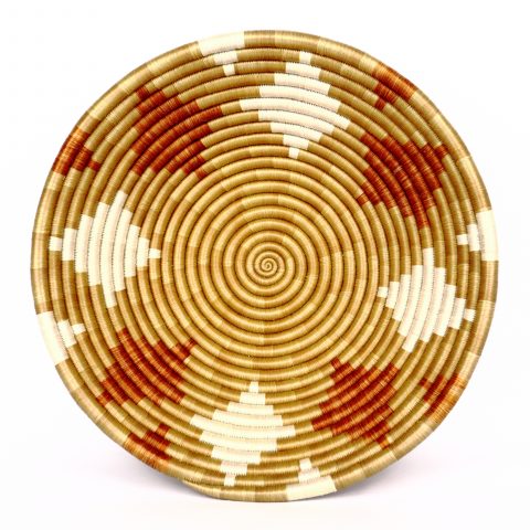 PANIER ROND TISSE AFRICAIN MULTI PANIER A FRUITS